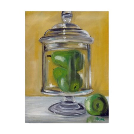 Marnie Bourque 'Jar Of Pears' Canvas Art,24x32
